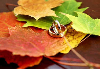Осень - пора супружеских юбилеев