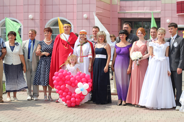 8 июля 2012 г. - «День семьи, любви и верности», г. Полысаево