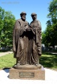 Открытие скульптуры в честь святых супругов Муромских