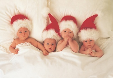 Имянаречение малышей, родившихся в Рождество в г. Прокопьевске